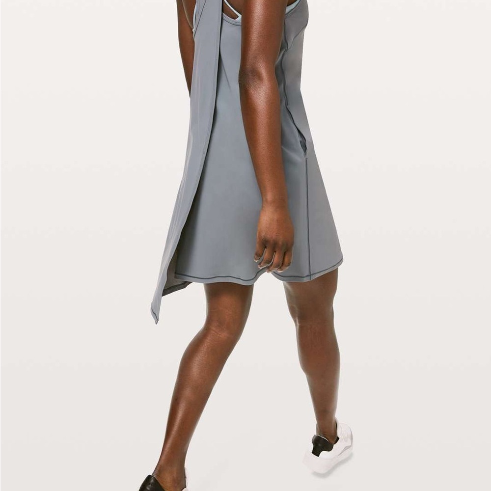 NWT Lululemon Early Morning Dress Steam Blue Size 6 - Picture 7 of 10
